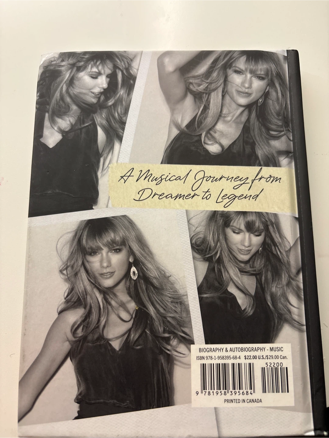 Taylor Swift autobiography all albums are shown in book - photo 2