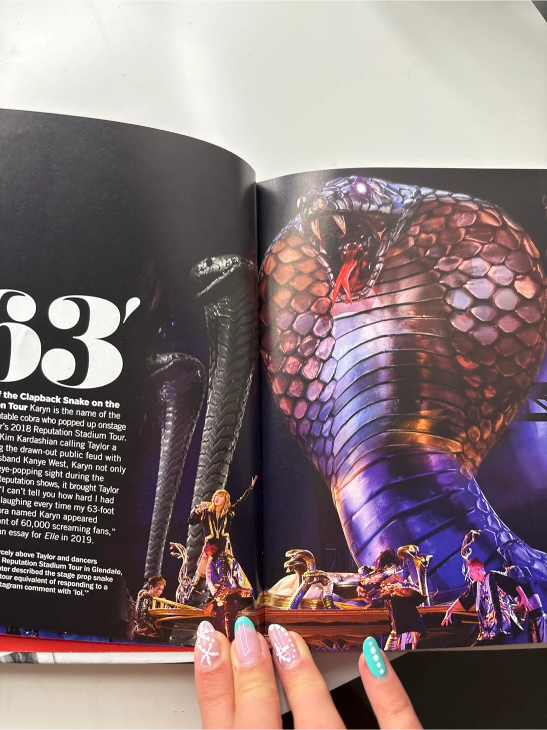 Taylor Swift autobiography all albums are shown in book - photo 3