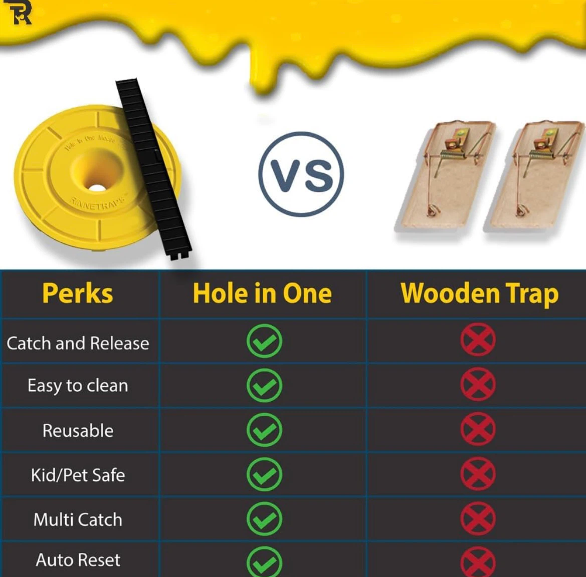 Rinnetraps Hole In One Bucket Mouse Trap - photo 4