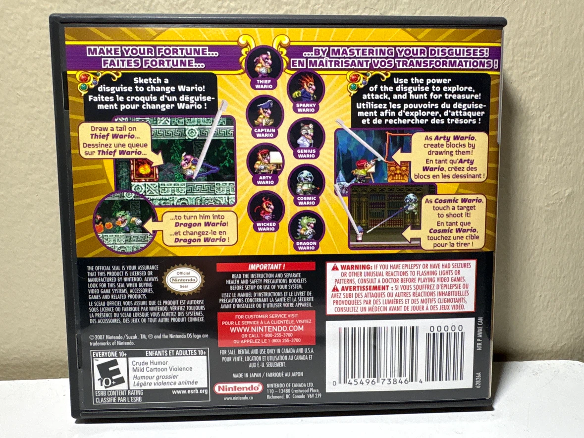 Wario: Master of Disguise Nintendo DS - photo 2
