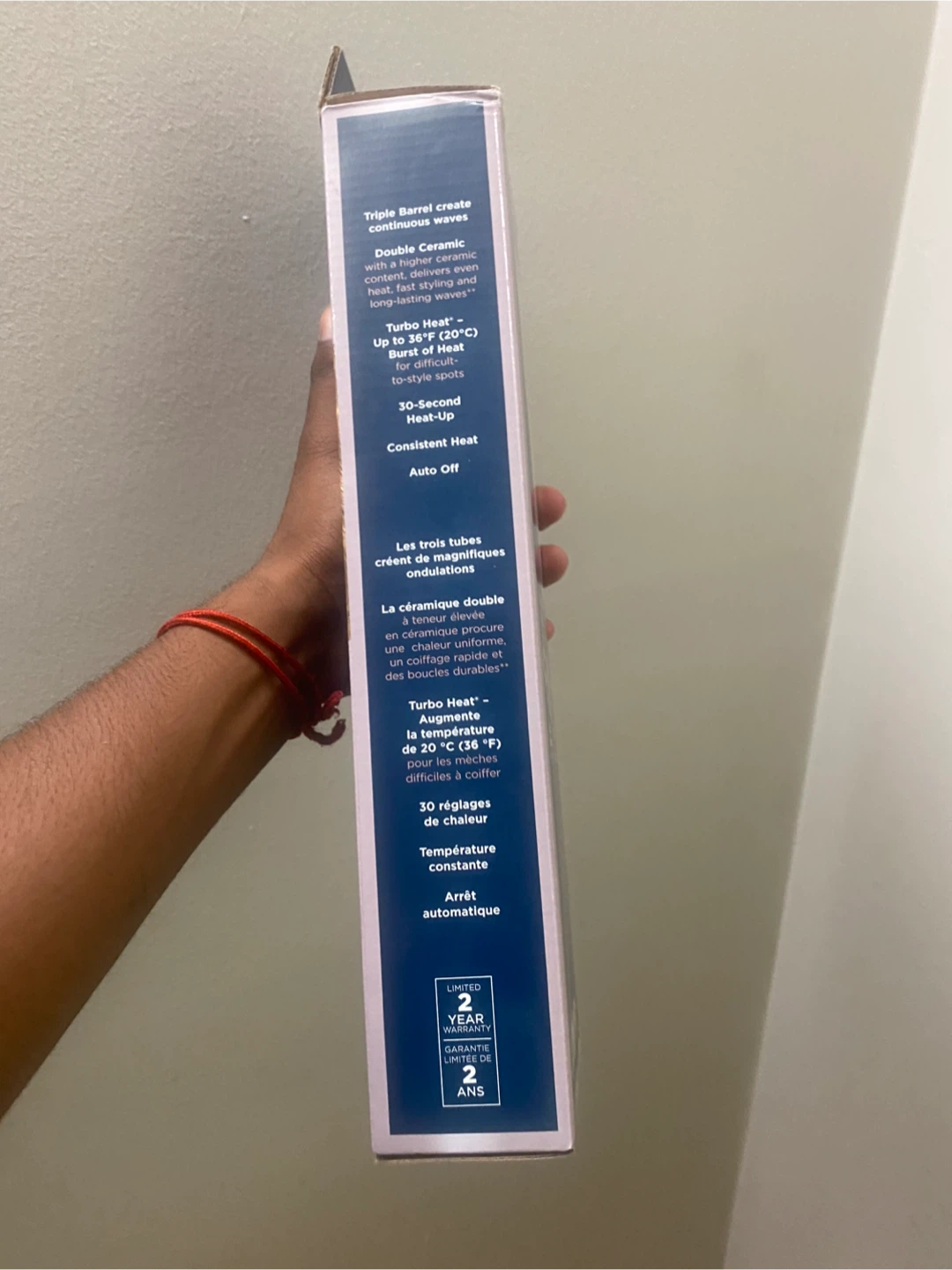 Turbo Heat Double Ceramic Curling Iron