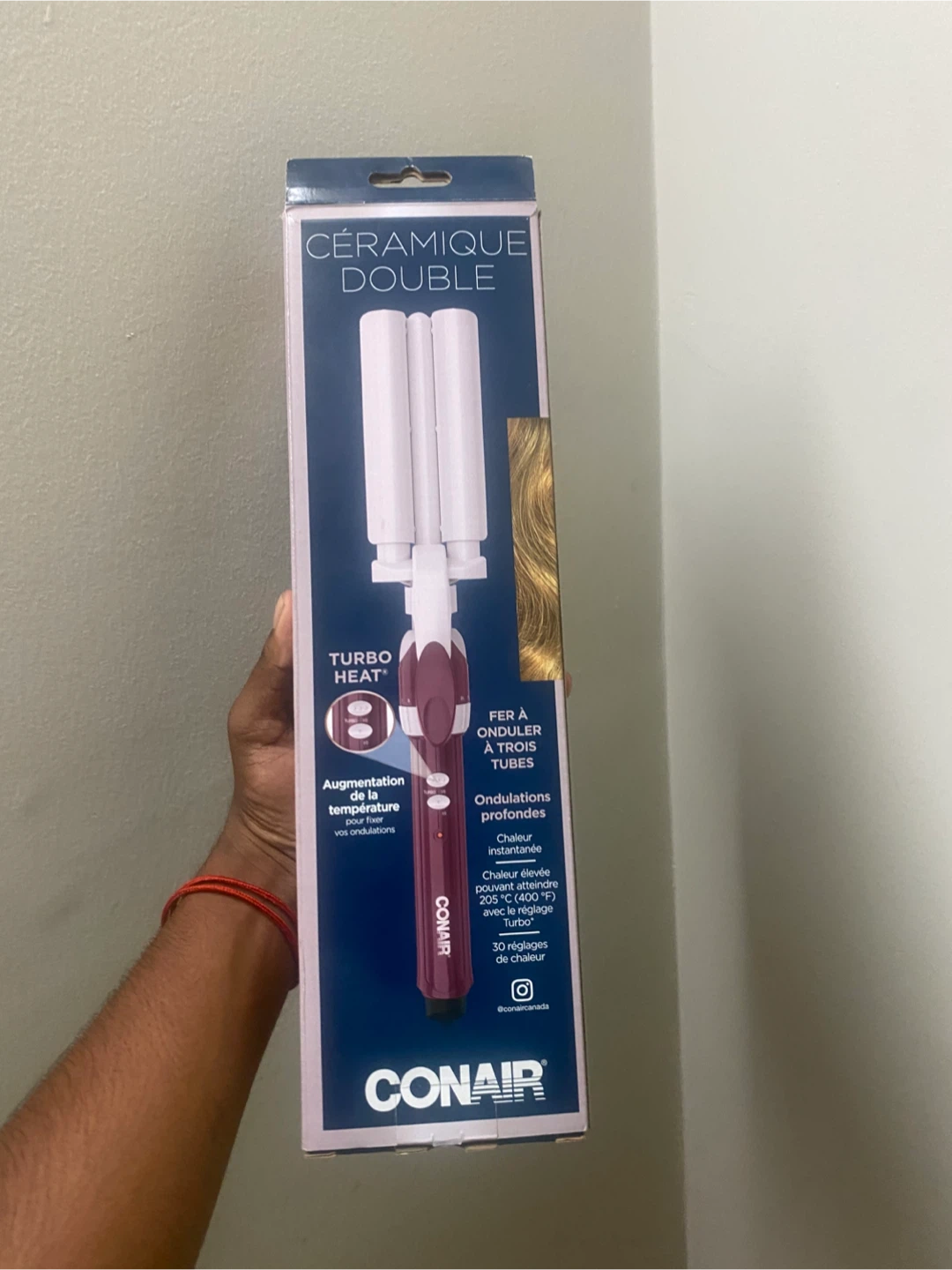 Turbo Heat Double Ceramic Curling Iron - photo 3