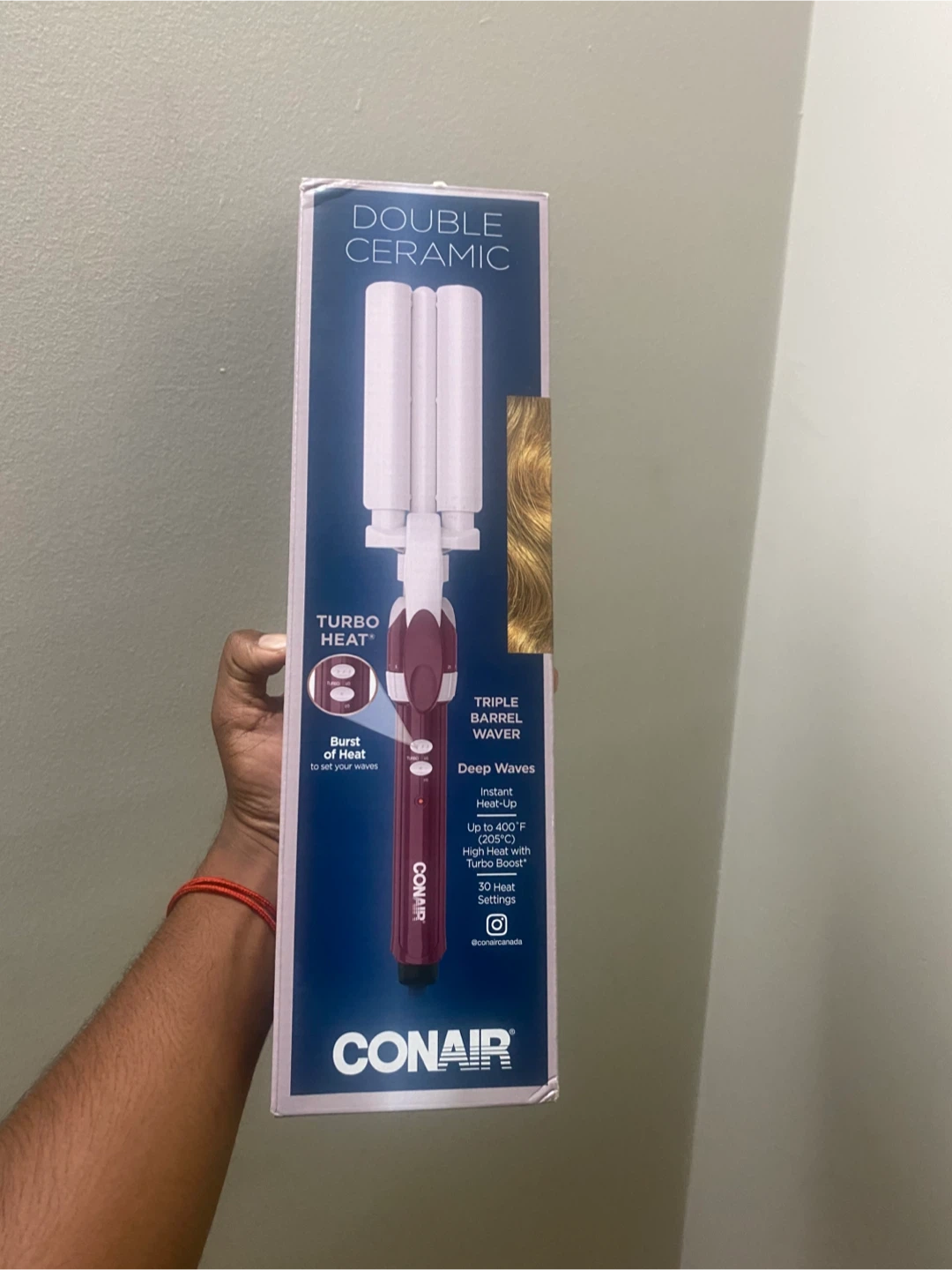 Turbo Heat Double Ceramic Curling Iron - photo 4