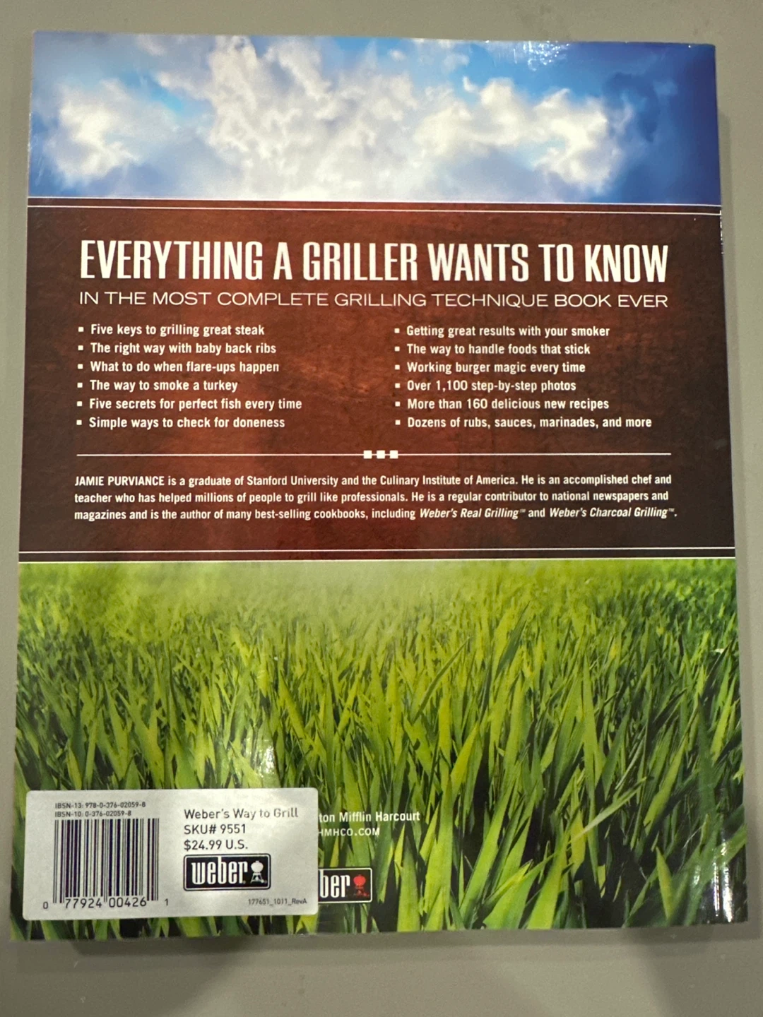 Weber's Way to Grill Cookbook - photo 2