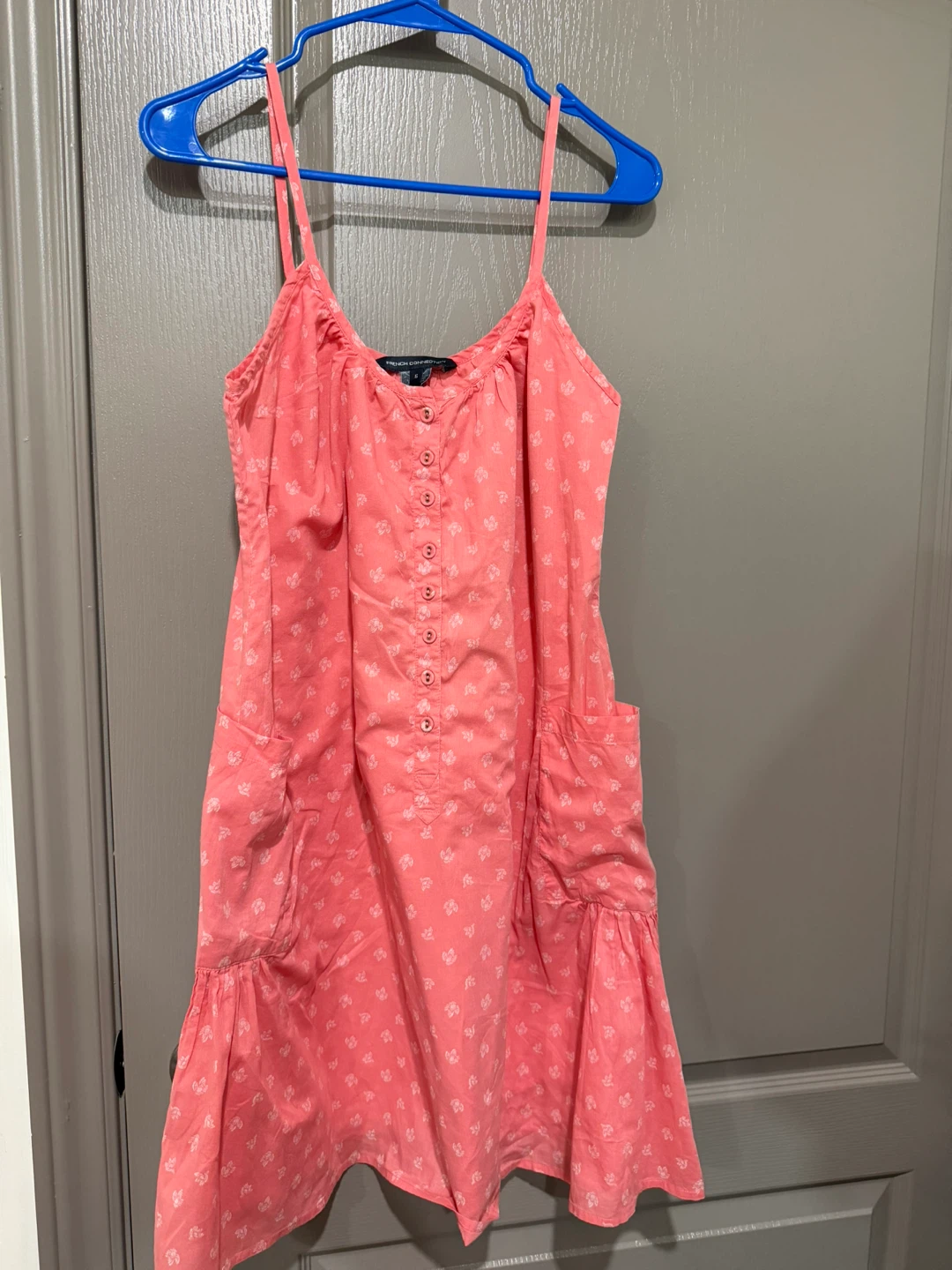 French Connection Coral Floral Dress - photo 2