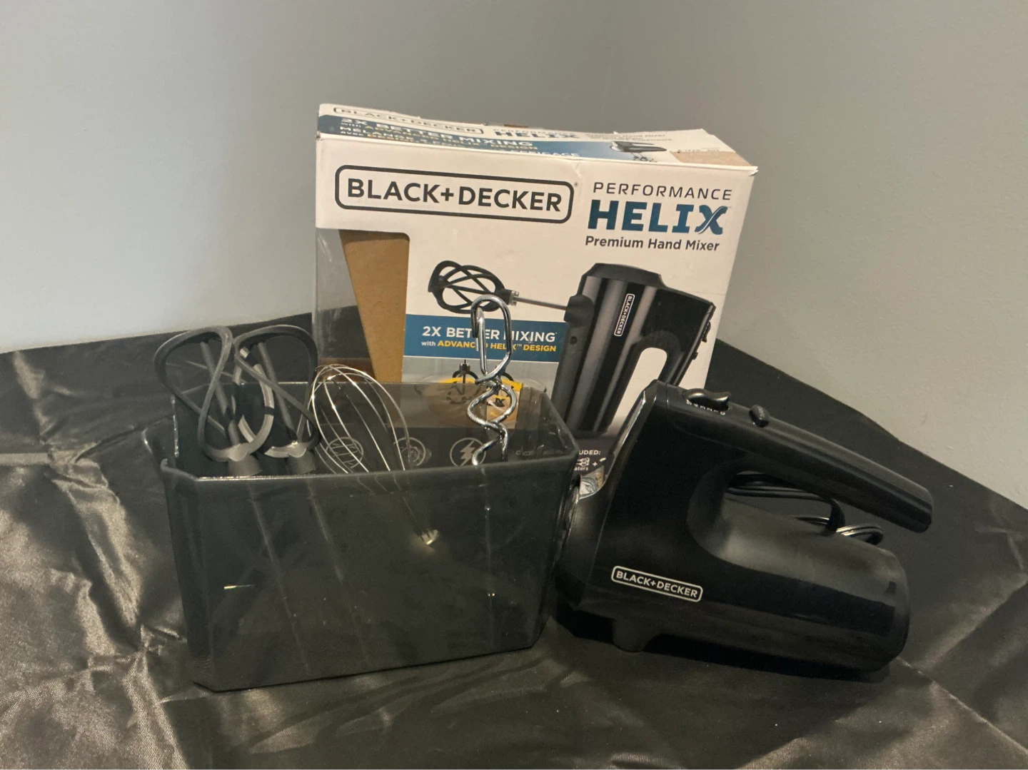 Black+Decker Performance Helix Premium Hand Mixer