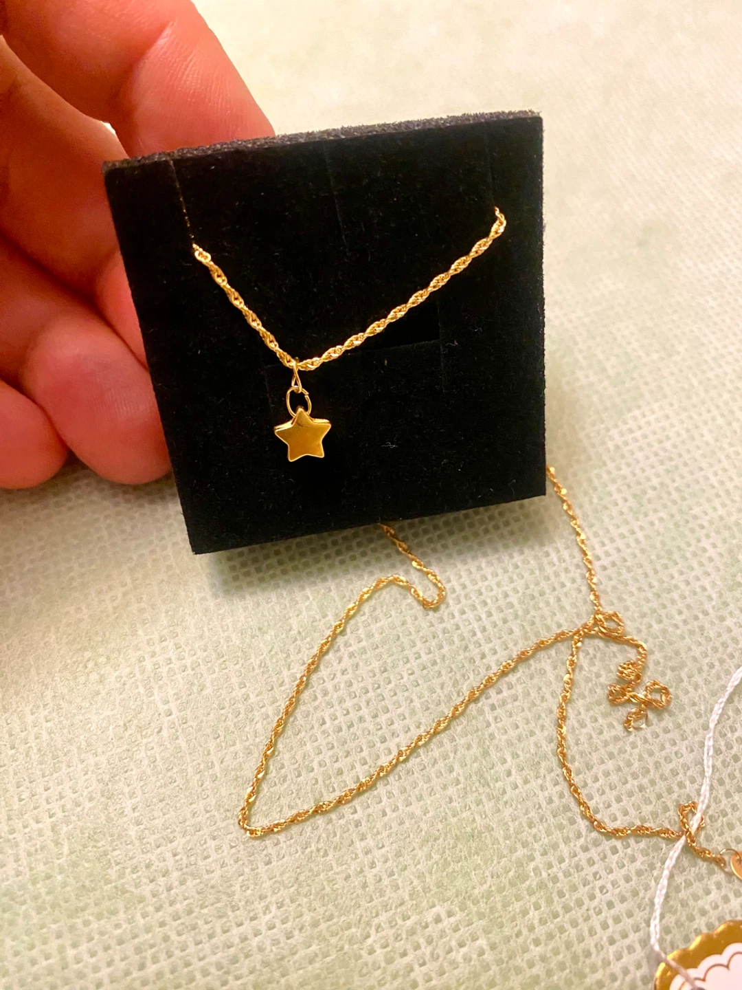 18K/24K Gold Star Necklace - photo 5