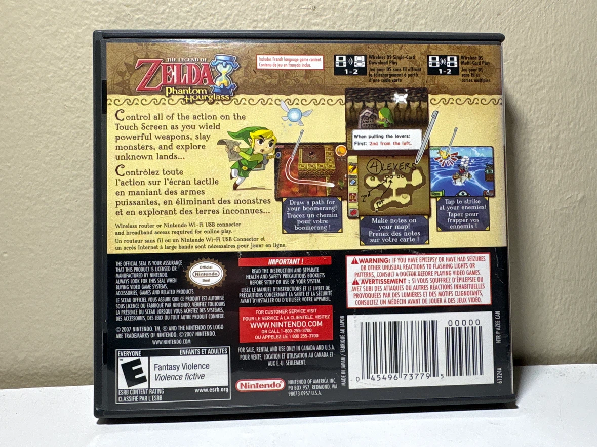 The Legend of Zelda Phantom Hourglass Nintendo DS - photo 2