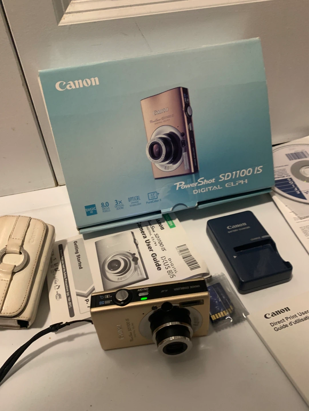Canon PowerShot SD1100 IS Digital ELPH Camera - Gold - photo 2