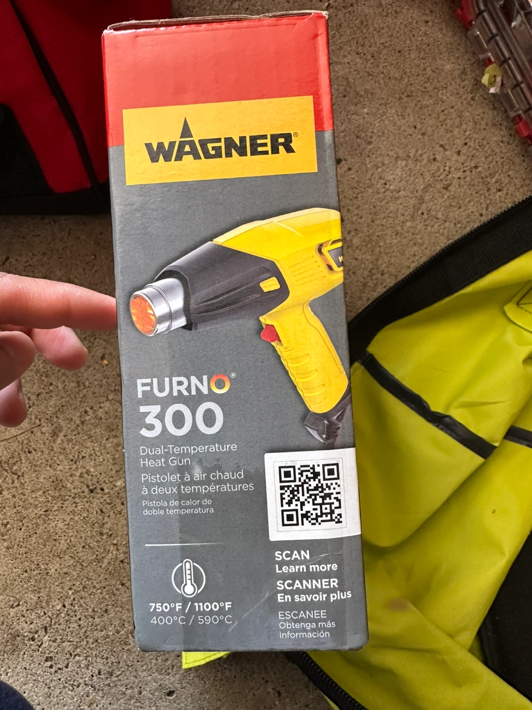 Wagner Furno 300 Dual-Temperature Heat Gun - photo 2
