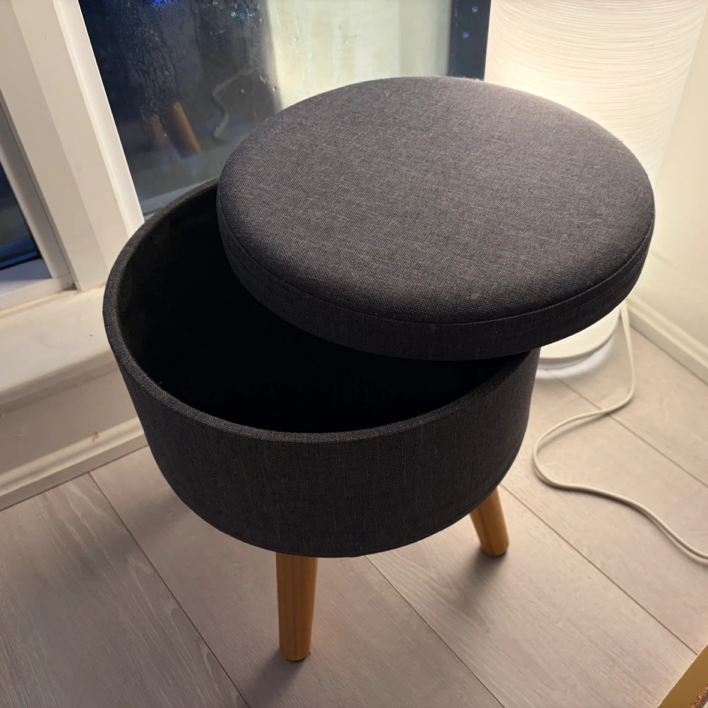 Foot stool with storage - photo 3