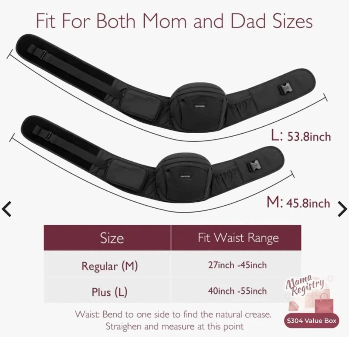 Momcozy Hip Seat Baby Carrier - photo 5