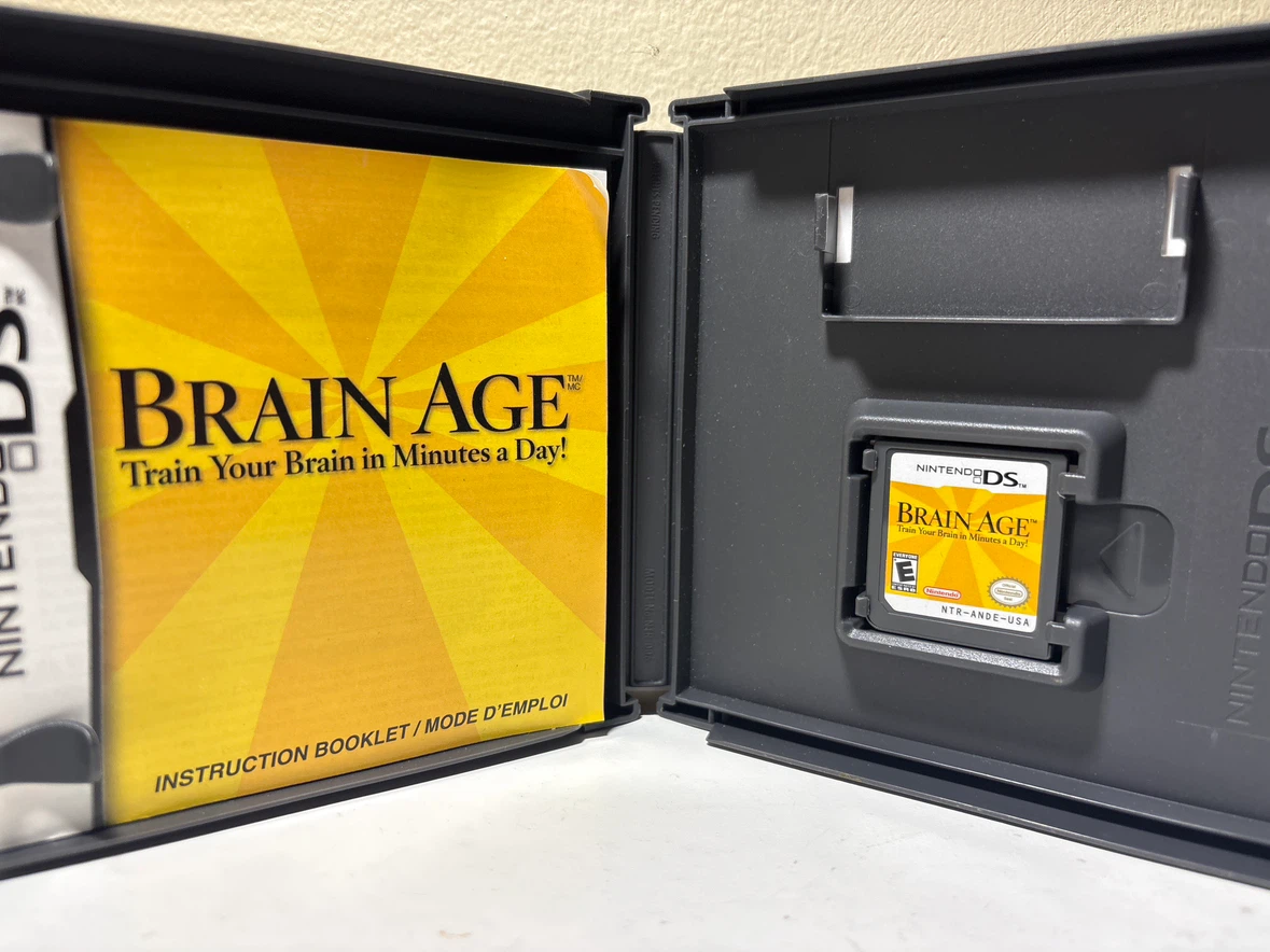 Brain Age: Train Your Brain in Minutes a Day! Nintendo DS - photo 3