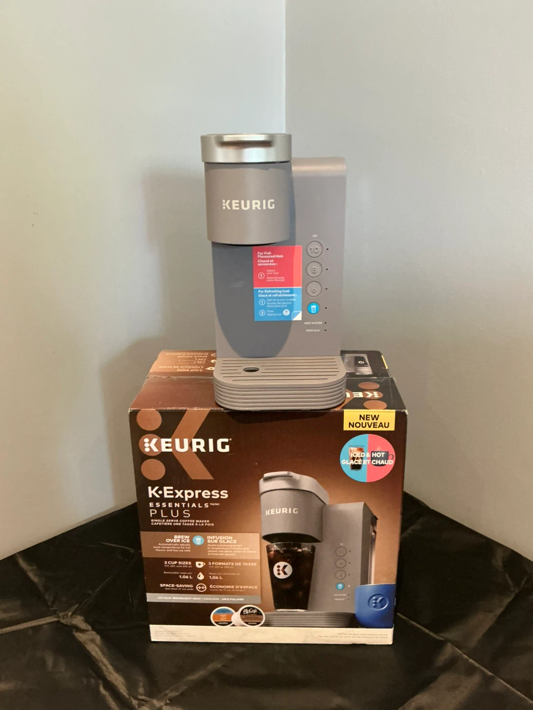 Keurig K-Express Essentials Plus Coffee Maker - Grey