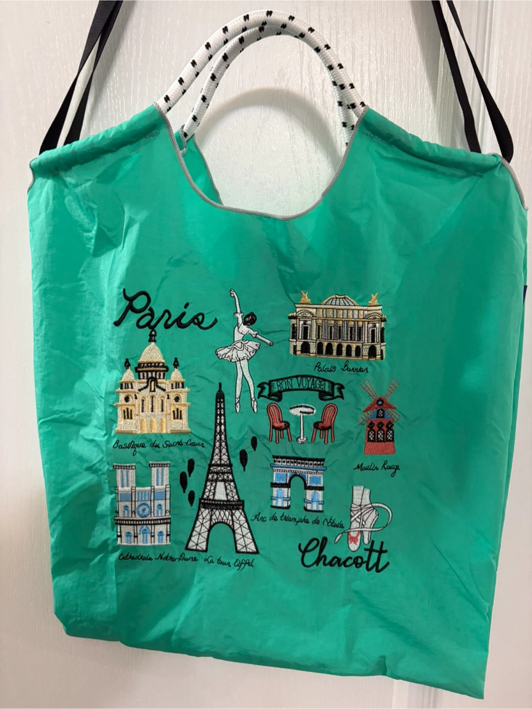 BNWT Chacott Paris Tote Bag
