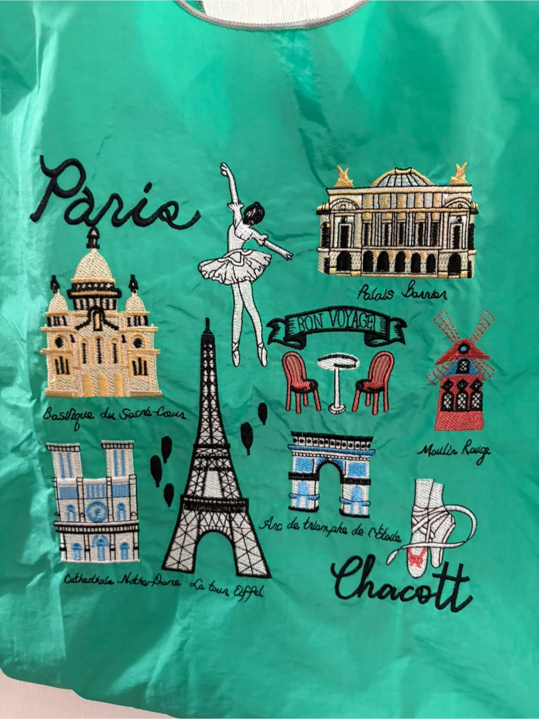 BNWT Chacott Paris Tote Bag - photo 2