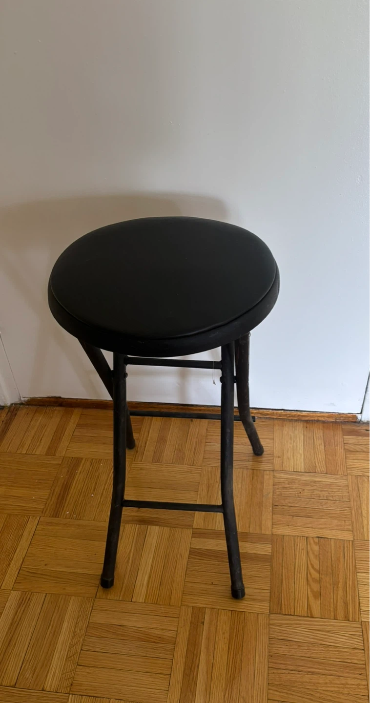 Black Bar Stool