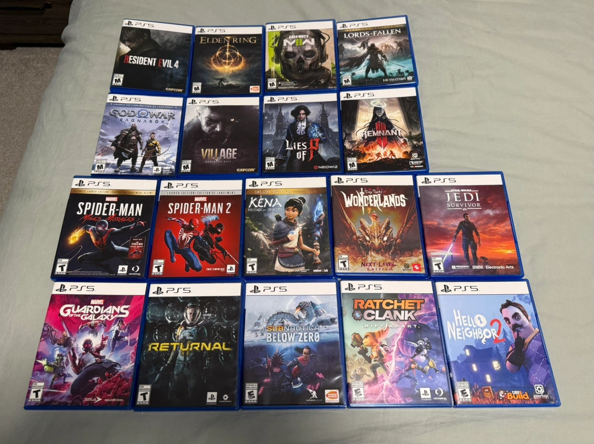 PS5 Video Games For Sale - Pick up in Alpine Park SW