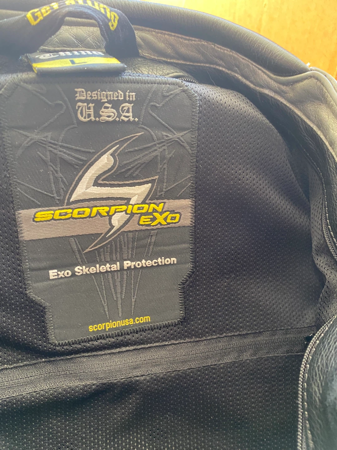Scorpion EXO Leather Motorcycle Jacket - photo 4