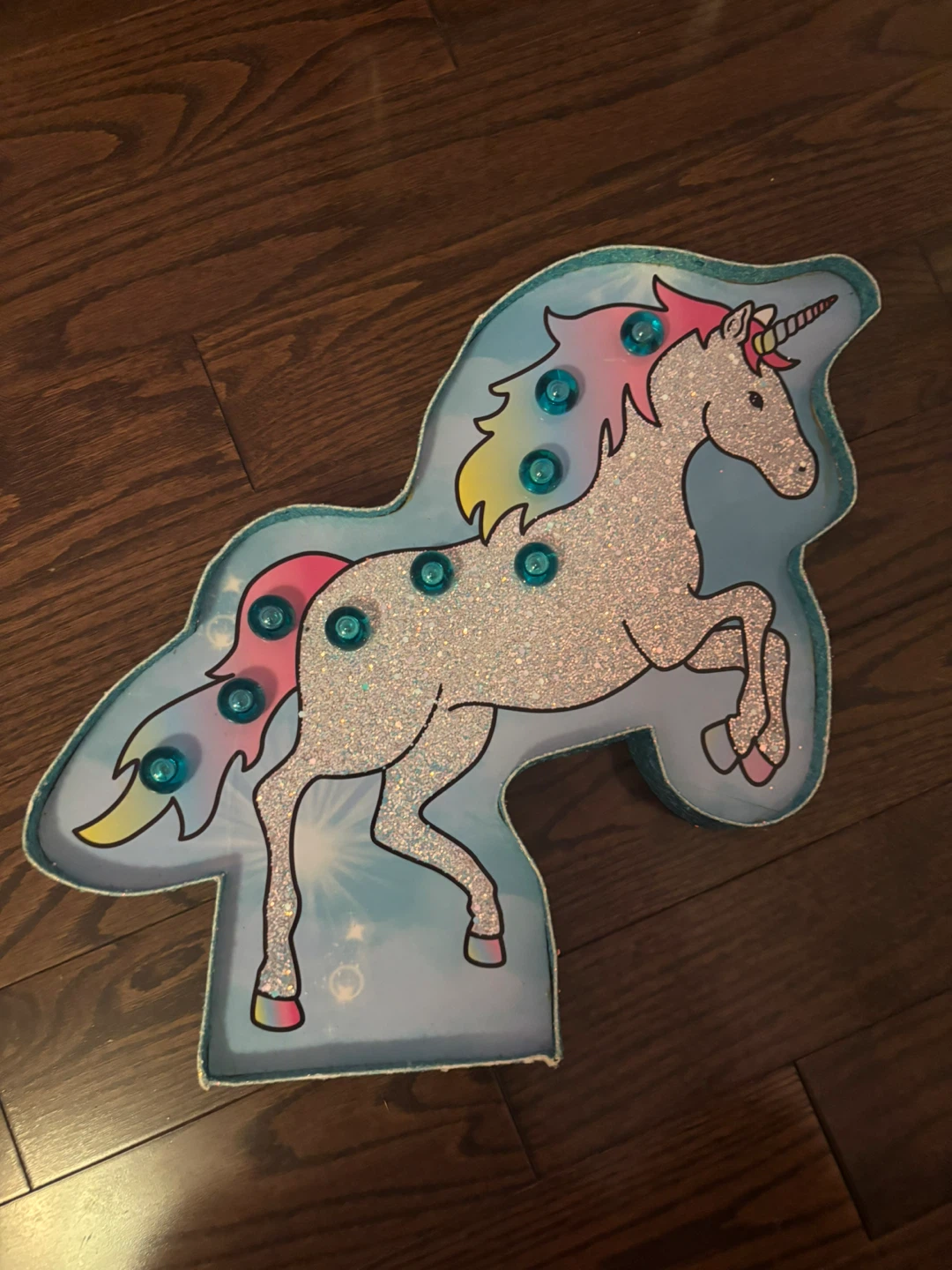 Rare Vintage 2015 Justice Unicorn Light – Retired Collectible