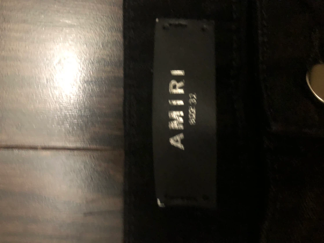 Amiri Black Jeans - photo 2