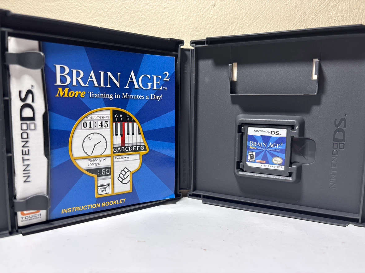 Brain Age 2: More Training in Minutes a Day! Nintendo DS - photo 3