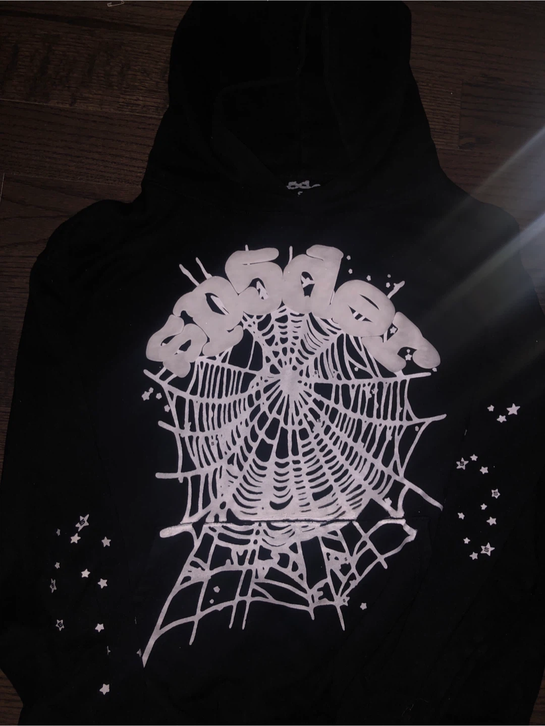 Sp5der Black and White Tracksuit - photo 2