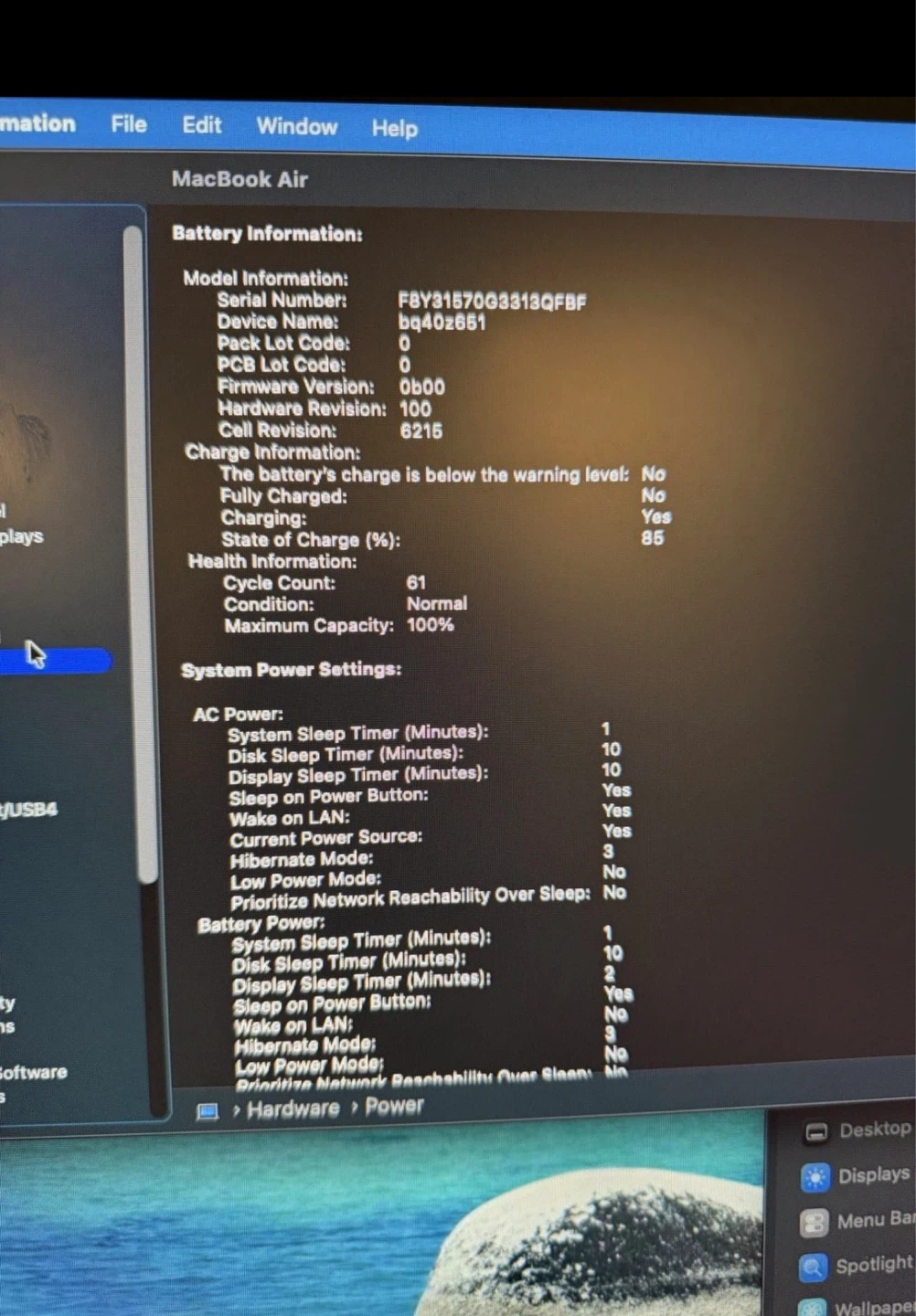 MacBook Air M2 13.6” 8GB 256GB Space Gray BROKEN SCREEN - photo 4