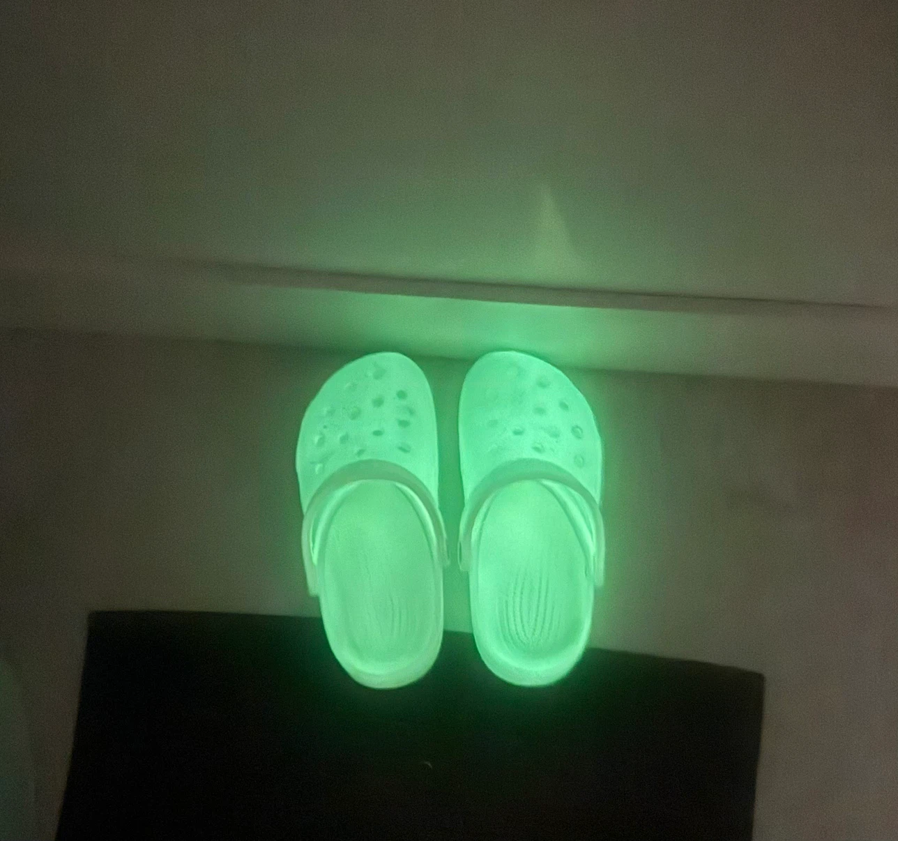 Glow-in-the-dark Crocs