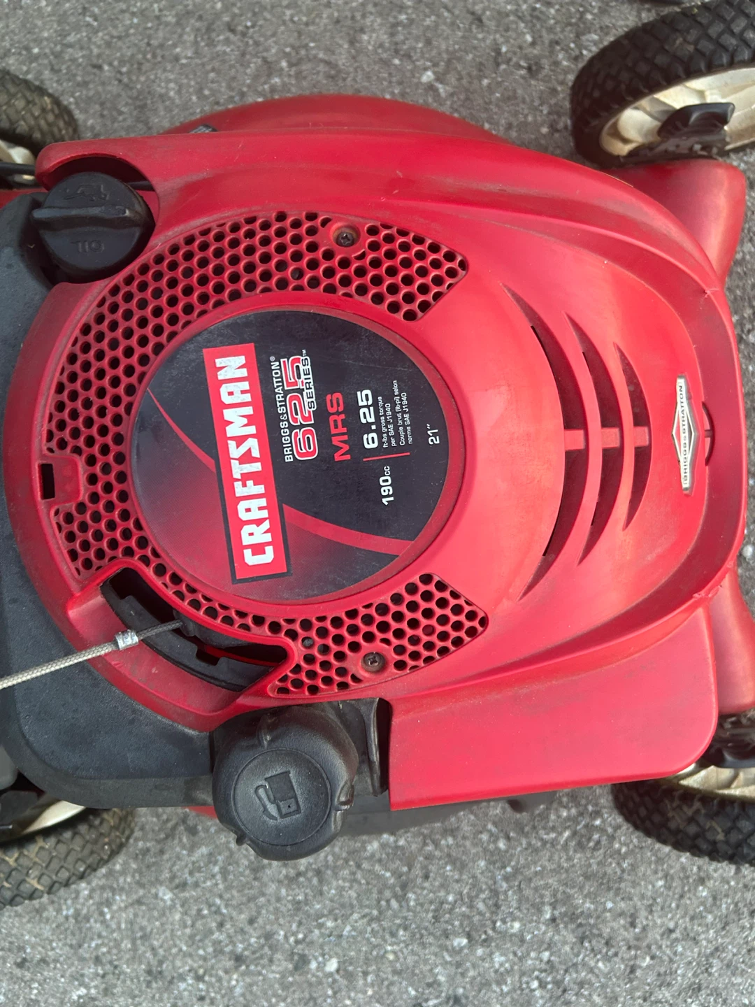Craftsman 6.25 Briggs & Stratton 21" Lawnmower - photo 2