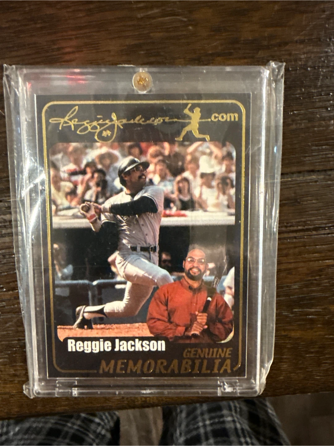 Reggie Jackson plus other memorabilia - photo 2