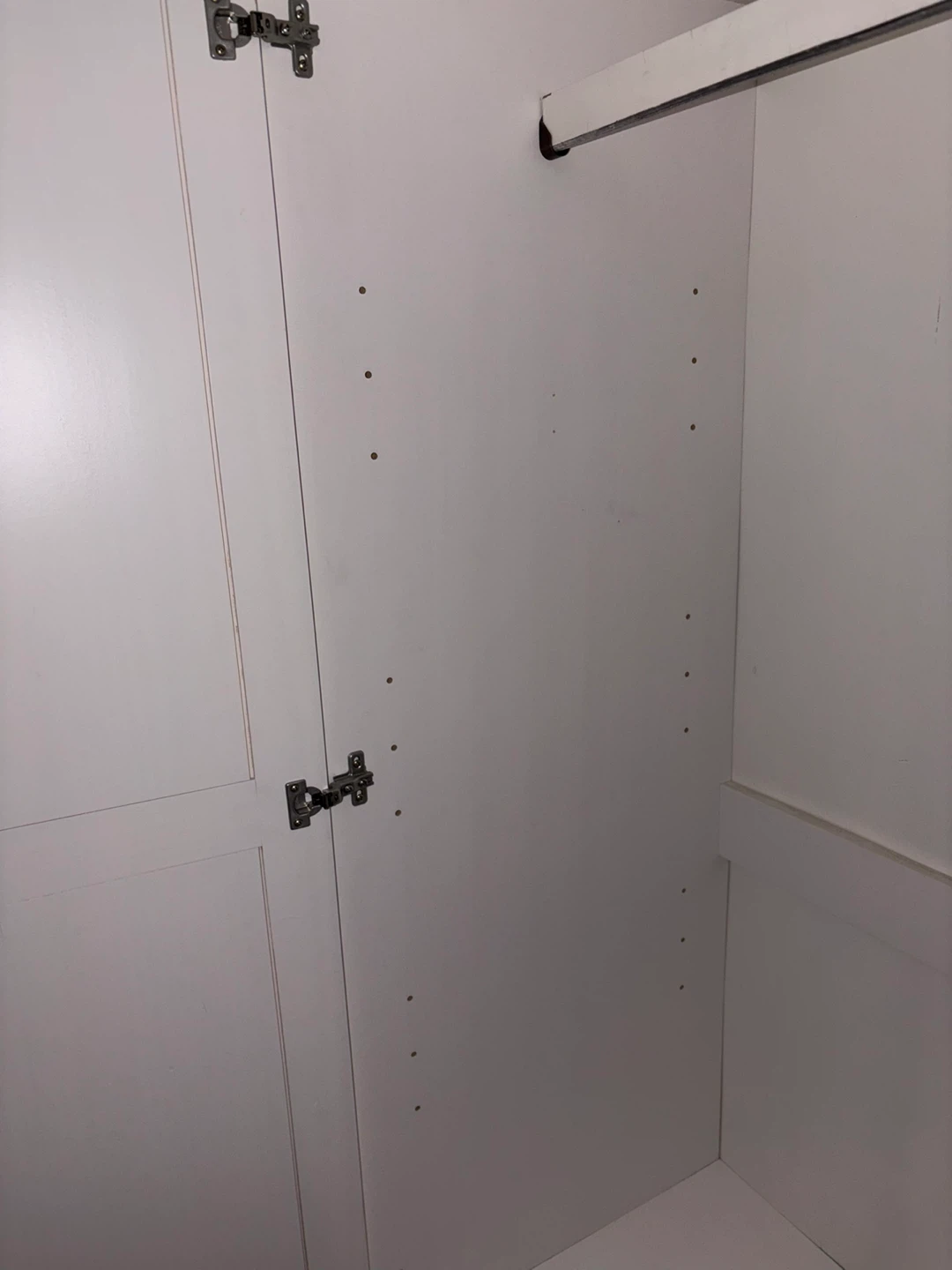 Solid Wood 2-door Wardrobe Armoire - photo 3