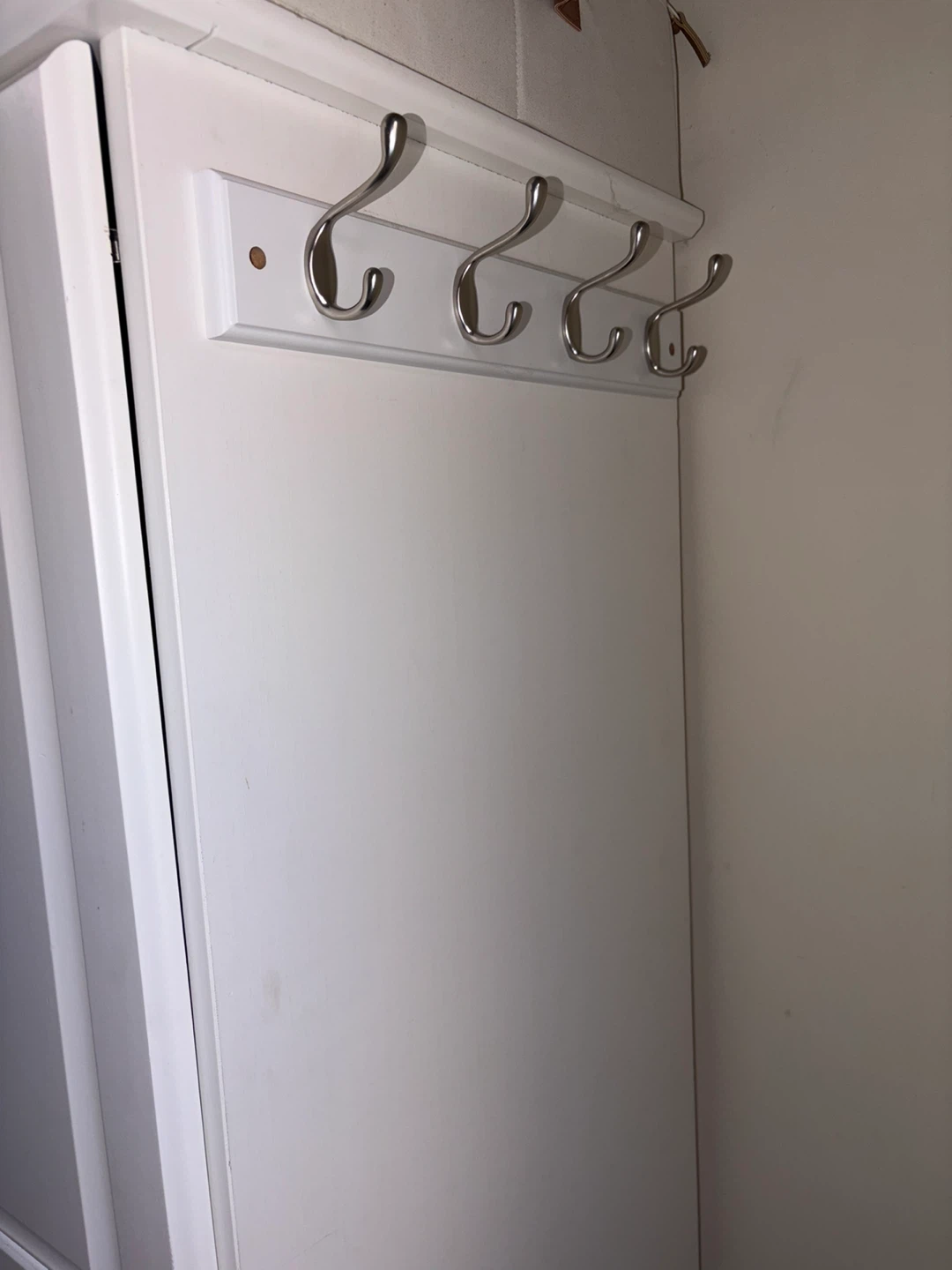 Solid Wood 2-door Wardrobe Armoire - photo 4