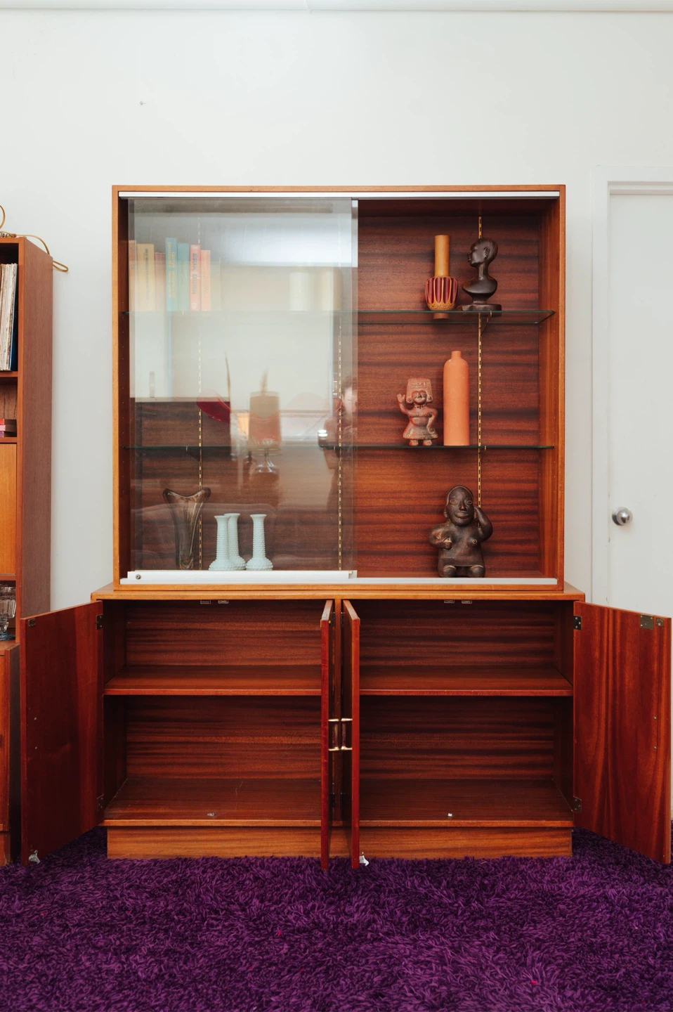 Mid-Century Teak Display Cabinet & Sideboard - photo 5