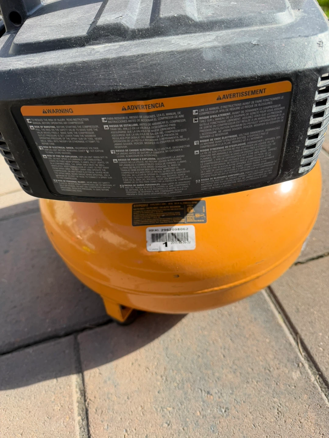 Bostitch Air Compressor - photo 4