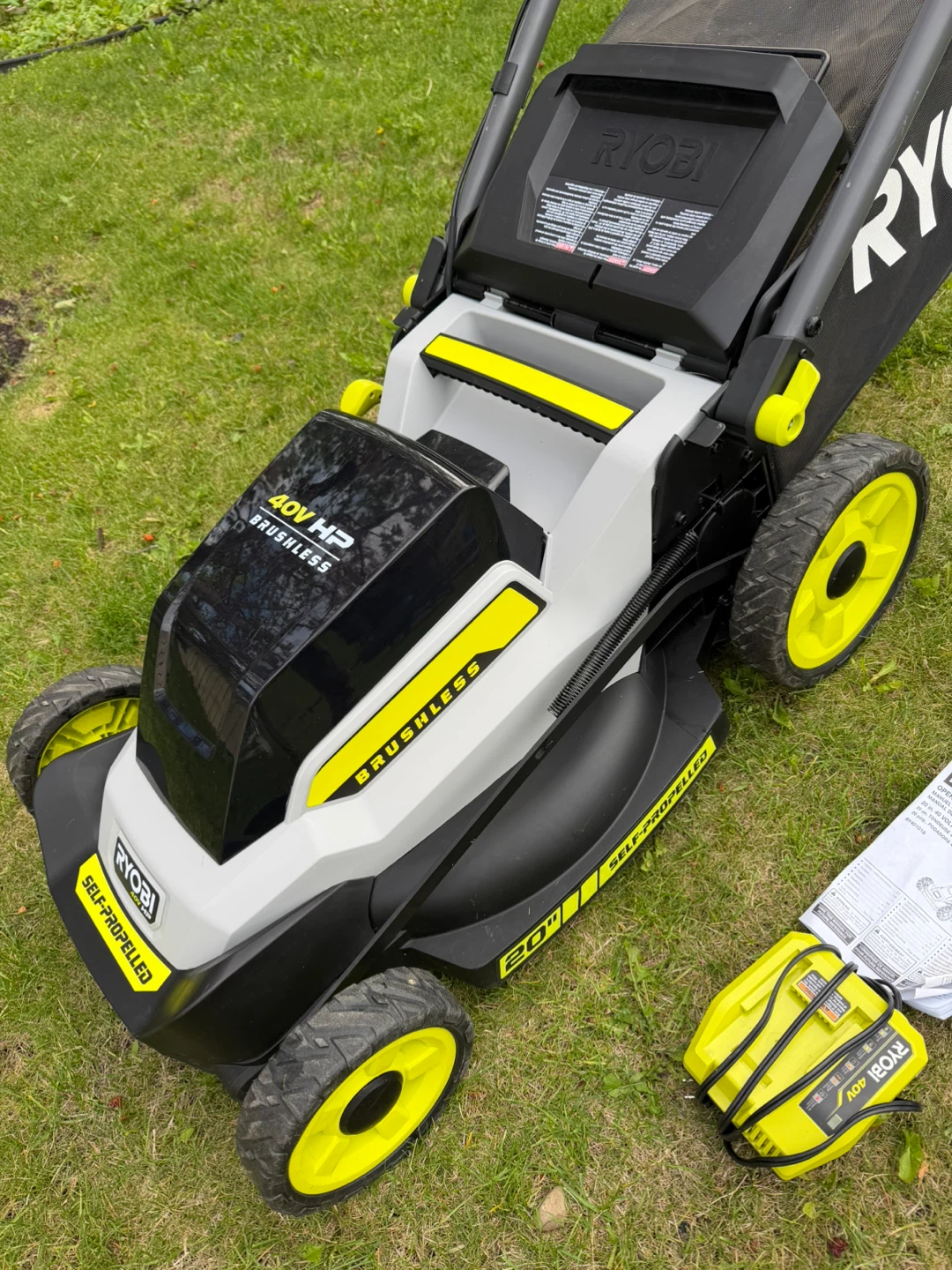 Ryobi 40V HP Brushless Self-Propelled Lawn Mower 20" - photo 2