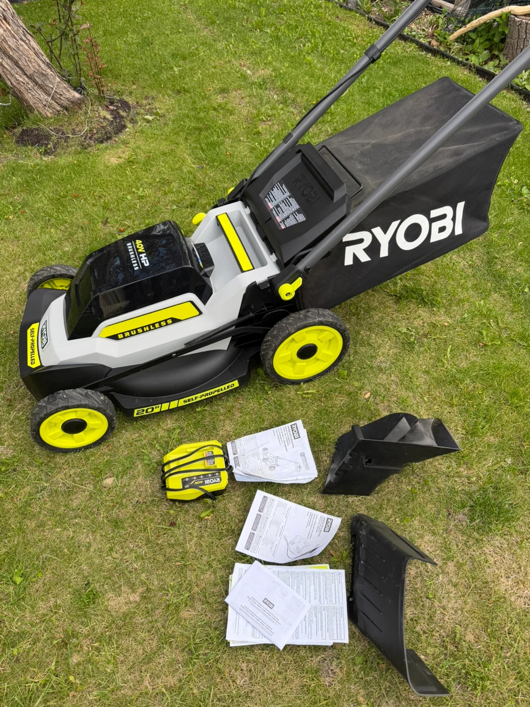 Ryobi 40V HP Brushless Self-Propelled Lawn Mower 20" - photo 3