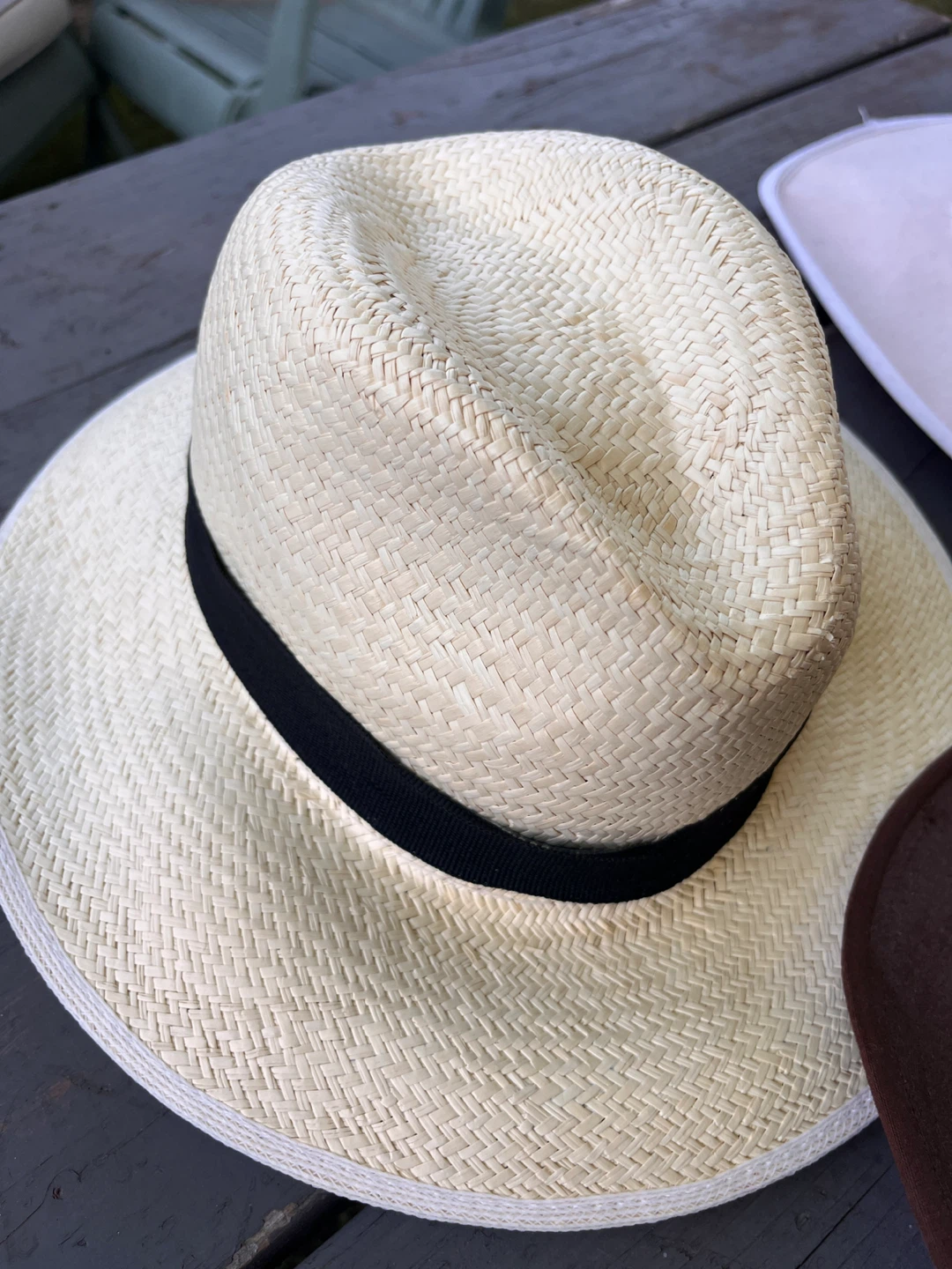 Brown Cowboy Hat with Feathers - photo 4