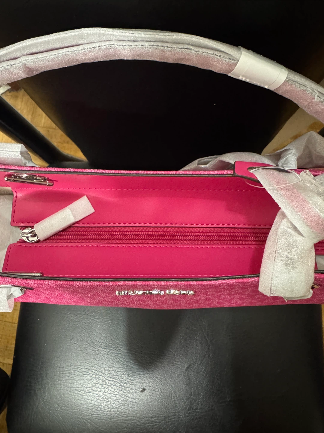 Michael Kors Pink MK Logo Tote Bag - photo 4