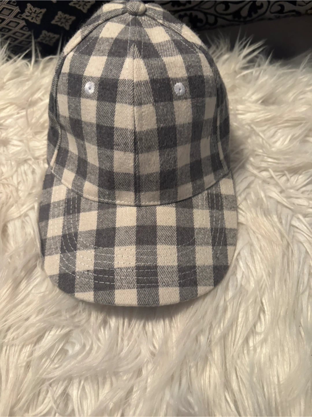 Cocus Pocus Plaid Baseball Cap