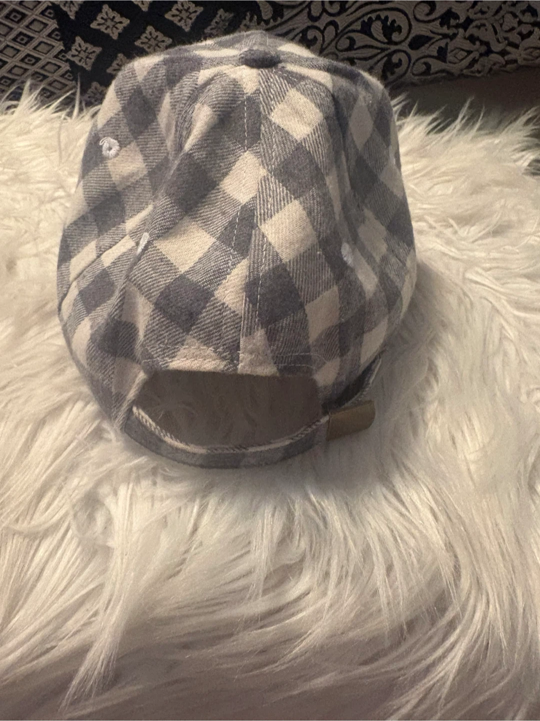 Cocus Pocus Plaid Baseball Cap - photo 2