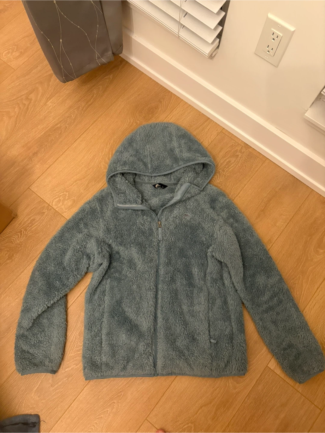 NEPA soft fleece hoodie zip up