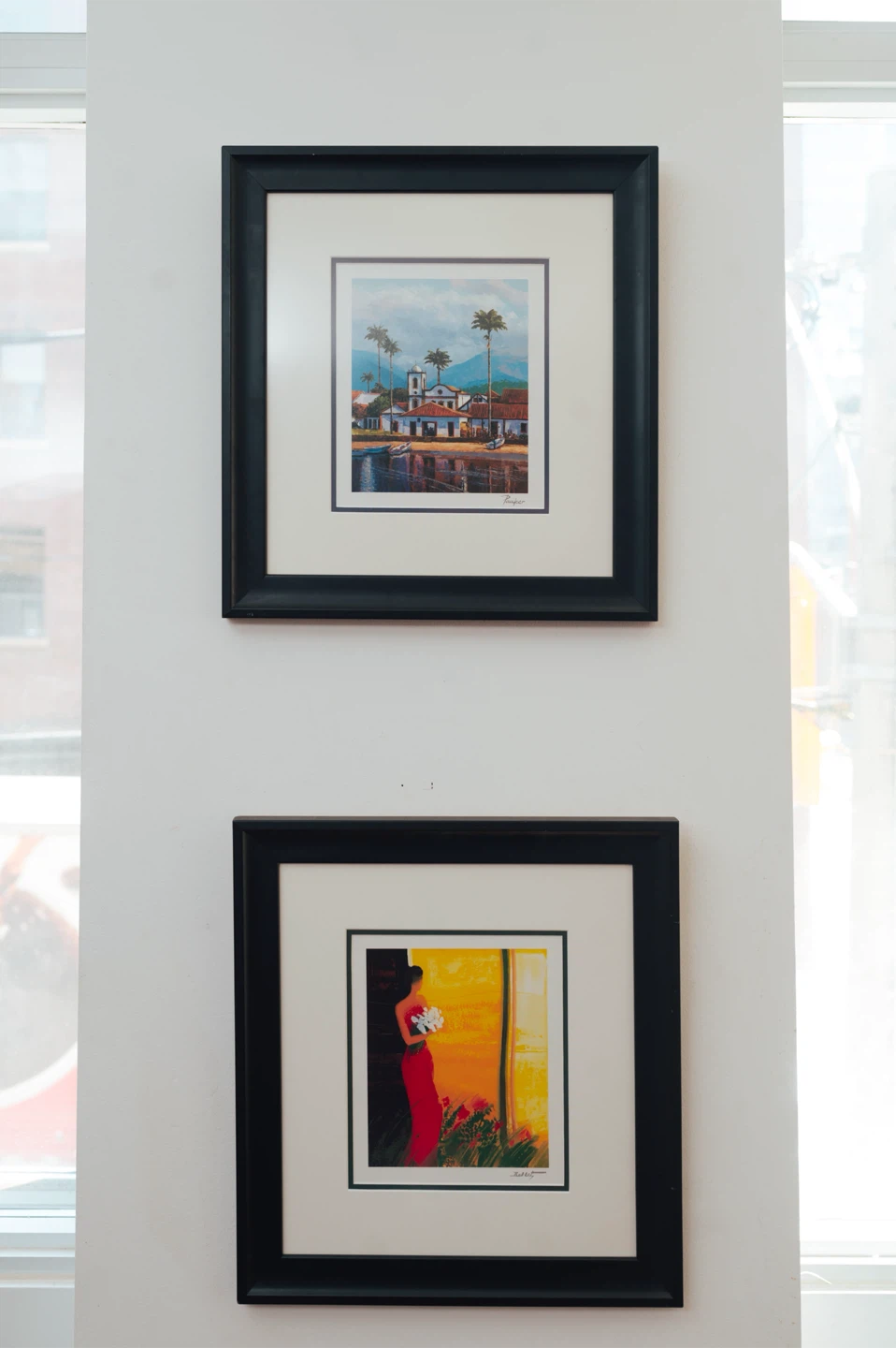 Framed Art Print Pair| Mediterranean Morning & Golden Hour