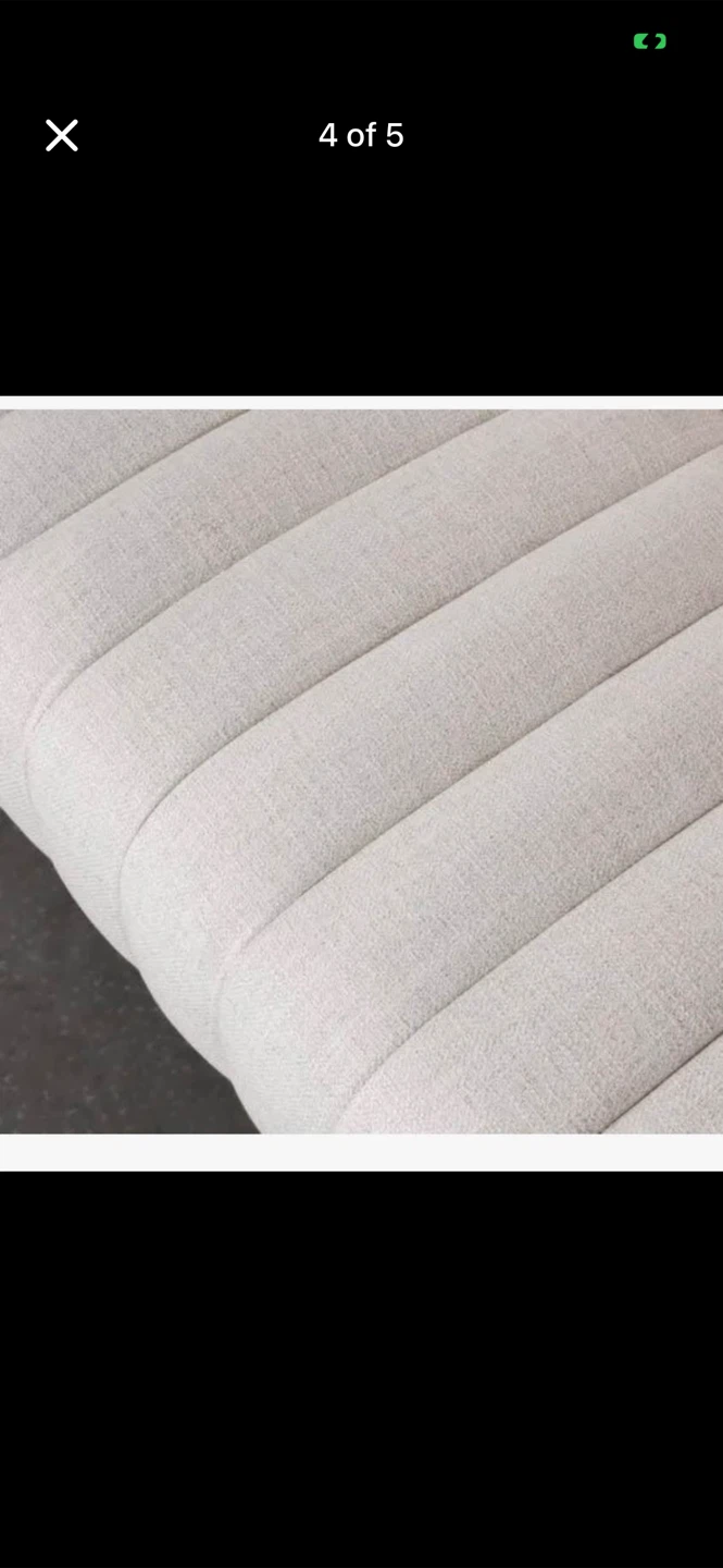 Eliot Condo Sofa in Cream - photo 4