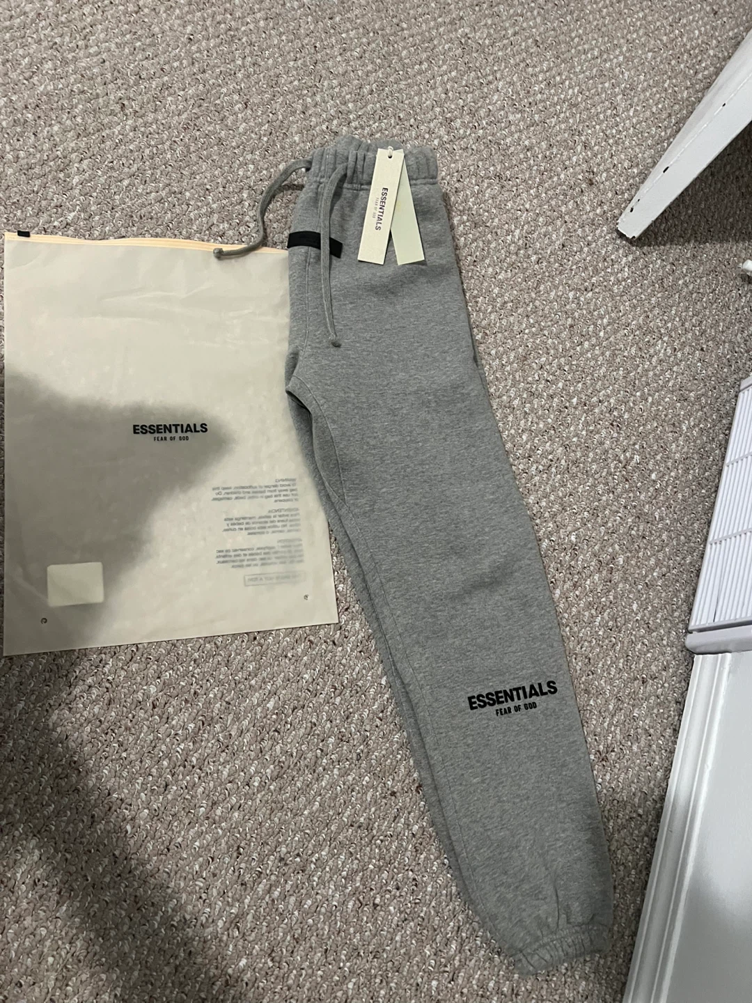ESSENTIALS Fear of God Grey Sweatpants Size 12