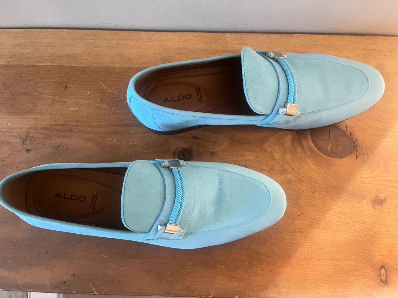 ALDO Women's Light Blue Loafers - photo 3