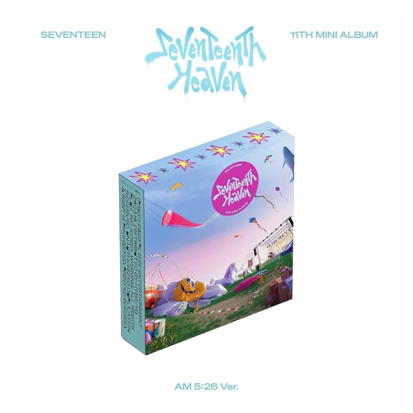 SEVENTEEN 11th Mini Album 'Seventeenth Heaven' [AM 5:26 Ver.]