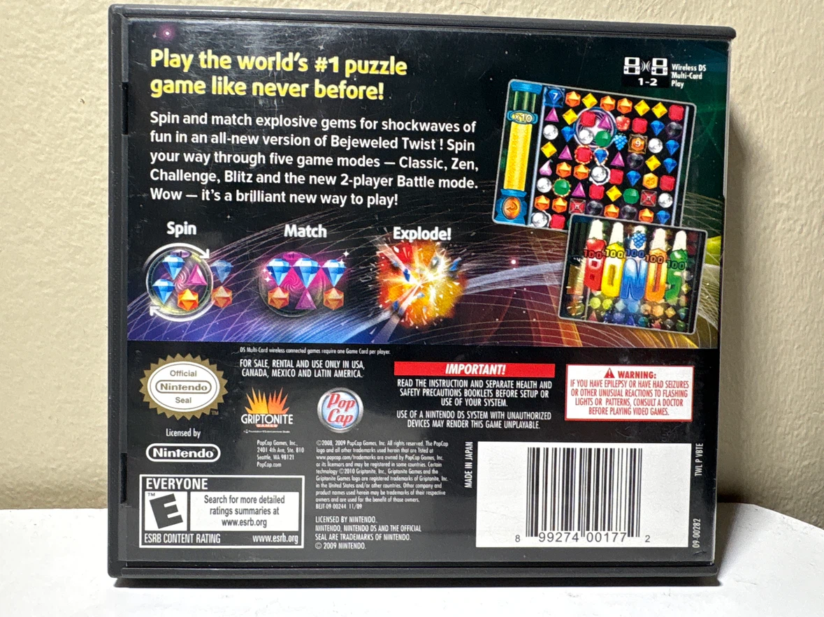 Bejeweled Twist Nintendo DS - photo 2