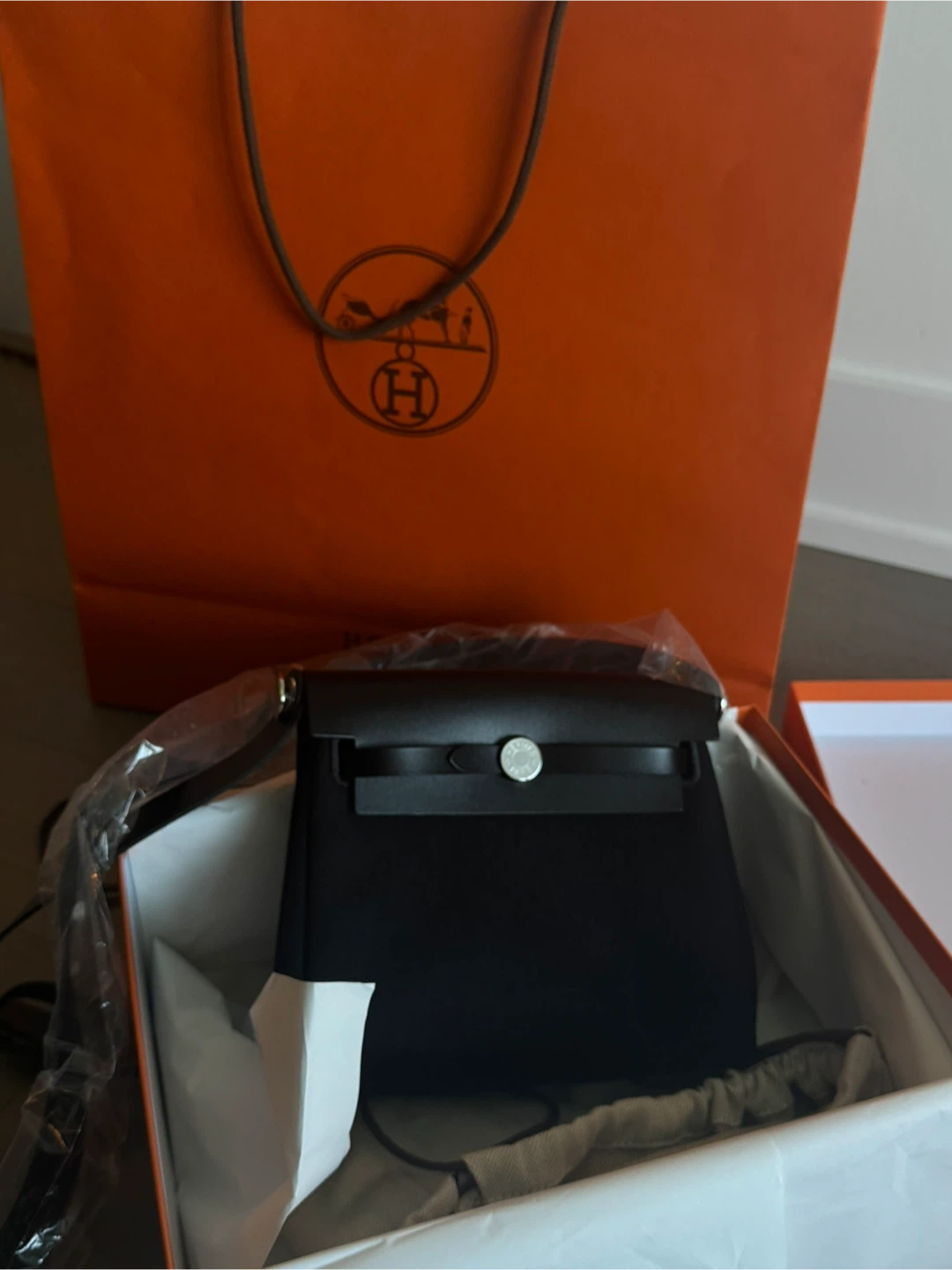 Hermes Herbag Zip 20 mini (Authentic Brand New) - photo 3