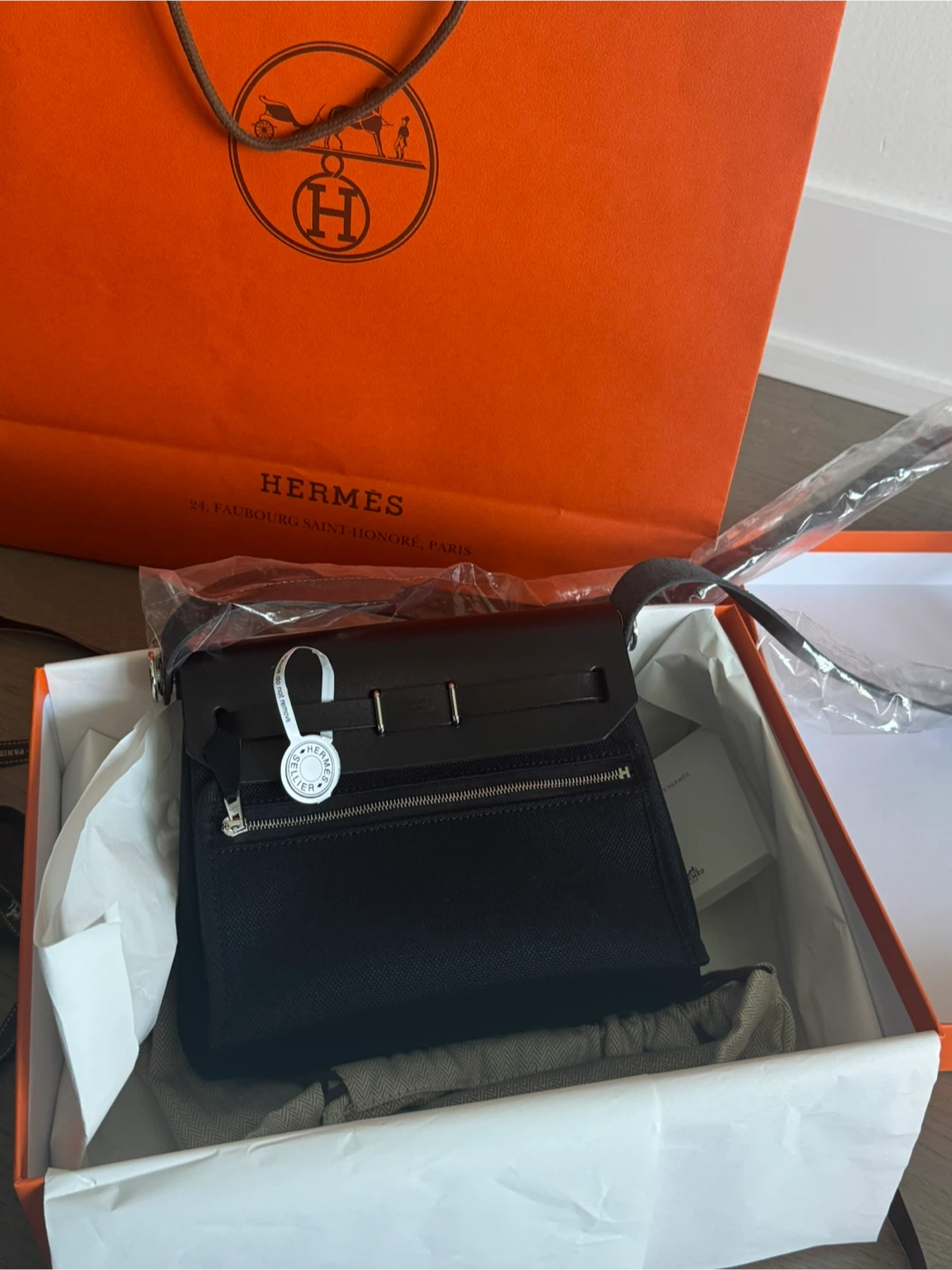 Hermes Herbag Zip 20 mini (Authentic Brand New) - photo 5